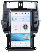Écran tactile Android 13 de 13,6 pouces 4/64G 8/128 Go pour Toyota Prado 2010-2013, navigation GPS, lecteur DVD de voiture avec 4G