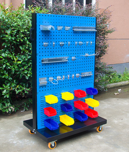 Ağır sanayi uygulamaları için kare delikli delikli delikli paneller aracı ekran kancaları ile çelik çok fonksiyonlu <span class=keywords><strong>Pegboard</strong></span> - Product Image 6