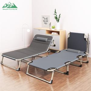Cama Plegable Portátil Wayon para Camping, Resistente, para Siesta en la Oficina, Silla Reclinable Ajustable para Adultos - Product Image 1