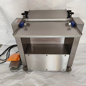 Nuevo Separador <span class=keywords><strong>de</strong></span> Piel <span class=keywords><strong>de</strong></span> <span class=keywords><strong>Carne</strong></span> <span class=keywords><strong>de</strong></span> Acero Inoxidable SP300 <span class=keywords><strong>de</strong></span> Alta Eficiencia con Ruedas Móviles, Tamaño <span class=keywords><strong>de</strong></span> Corte <span class=keywords><strong>de</strong></span> 280 mm, Cuchilla Importada Resistente al Desgaste - Product Image 5