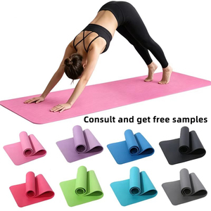 Alfombrilla de Yoga NBR Ecológica 2026 al por Mayor, Antideslizante de Doble Cara, Ideal para Yoga y Pilates en Casa, OEM, ¡Venta Caliente! - Product Image 1
