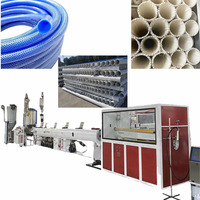 Línea de Producción de Tuberías de Plástico PVC, PE y PPR, Máquina de Fabricación