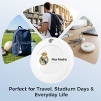 Traceur GPS intelligent MiLi Real Madrid MiTag Duo, étanche IP65 / UWB, compatible Google Find My pour localisation de clés
