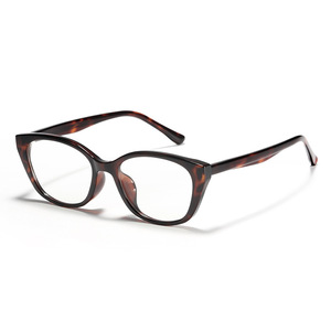 Montature in acetato CX TR90, stile europeo e americano, <span class=keywords><strong>occhiali</strong></span> cat-eye con lenti semplici - Product Image 4
