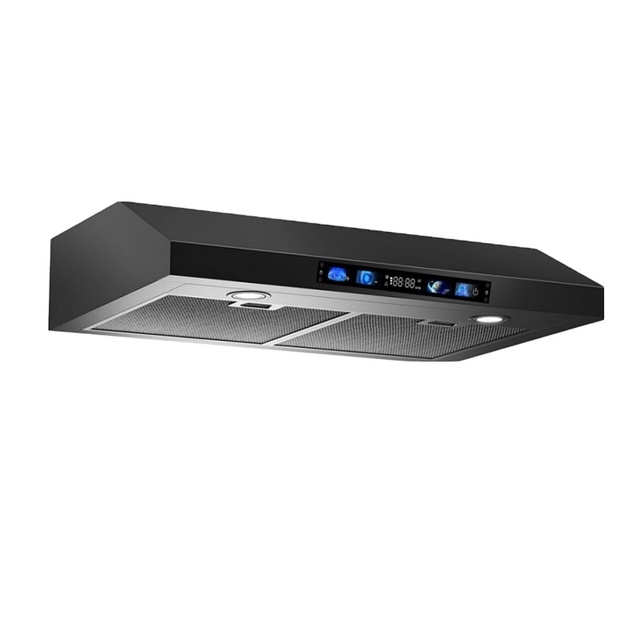 Powerful Range Hood Smoke Extractor 600/700/900mm Stainless Steel Body Slim Hood Kitchen Hood