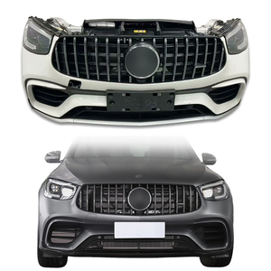 Kit Carrozzeria con Gruppo Ugello Anteriore, Paraurti, Cornice Faro e Griglia per <span class=keywords><strong>Mercedes</strong></span> Benz <span class=keywords><strong>GLC</strong></span> 63 - Product Image 1