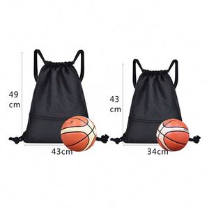 Wholesale Cheap Imaiwill Waterproof Nylon Jacquard Weave Drawstring Gym <b>Backpack</b> Custom Outdoor Casual Novelty Gifts - Product Image 6
