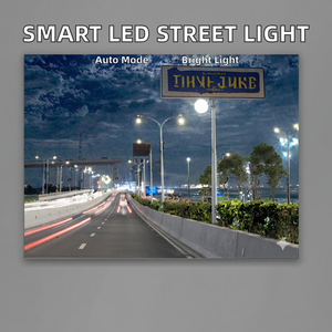 ไฟถนน LED รุ่น <span class=keywords><strong>PL</strong></span>-093 สำหรับภายนอกอาคาร กันน้ำ IP67 ควบคุมอัจฉริยะ พร้อมเสาไฟ รับประกัน 5 ปี ขายส่งจากโรงงานโดยตรง - Product Image 2