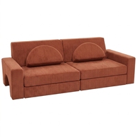 Sofá Modular para Niños de 8 Piezas, Envasado al Vacío, Ahorro de Espacio, Esponja de Alta Densidad, Precio al por Mayor