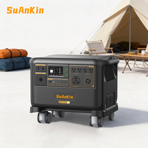 Station d'énergie solaire tout-en-un 7200W avec système de batterie extensible et panneaux solaires pour usage domestique d'urgence - Product Image 1
