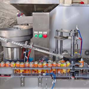 Lienm Machine de remplissage automatique entièrement pneumatique de canettes <span class=keywords><strong>d</strong></span>'aérosol Ligne de production de remplissage et de sertissage de bouteilles <span class=keywords><strong>d</strong></span>'aérosol - Product Image 3
