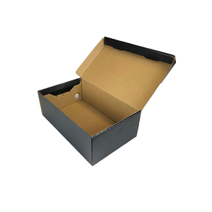 Venta al por mayor de encargo de lujo plegables de cartón, embalaje de caja de zapatos con logotipo personalizado - Product Image 4