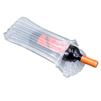 Sac à colonne d'air recyclable de 750 ml, emballage protecteur, emballage gonflable, sac à bulles pour l'emballage du vin