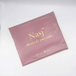 Custom pink <b>Polybag</b> Small Express Delivery Bag Biodegradable Polymail Shipping Bag with logo - Product Image 4