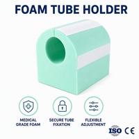 Support de bras jetable en mousse pour tube IV, positionneur médical en mousse pour IRM, CT, USI, coussin de soutien transparent pour membres aux rayons X
