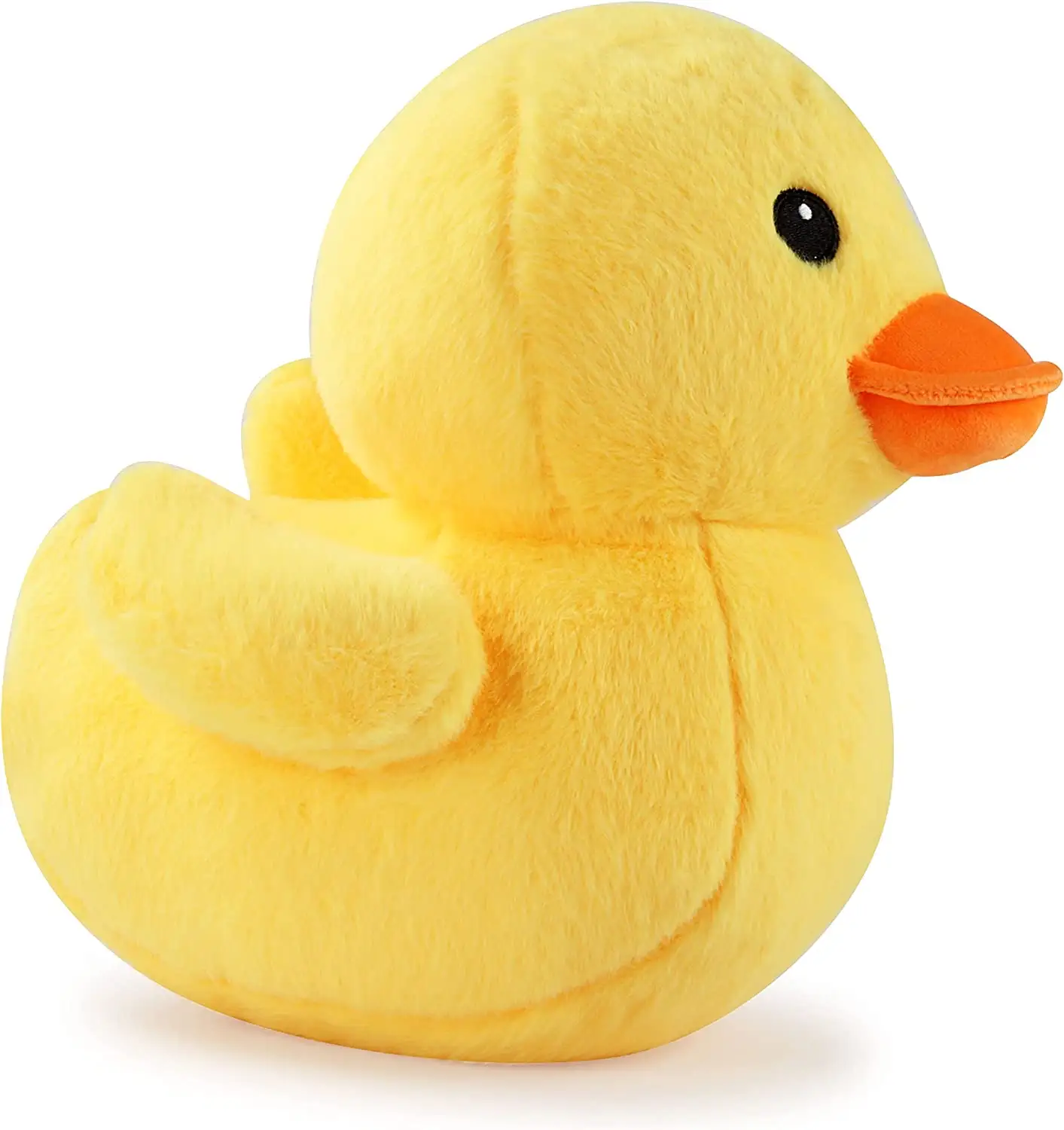 2023 soft big cute ducky plush stuffed animal doll yellow cartoon animal fat duck plush pillow toy for babies