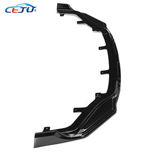 Alerón de parachoques delantero de coche con aspecto de carbono ABS negro brillante, extensión de divisor de labios de barbilla para <span class=keywords><strong>Lexus</strong></span> <span class=keywords><strong>IS300h</strong></span> IS350 <span class=keywords><strong>F</strong></span> Sport XE30 2017-2020 - Product Image 6