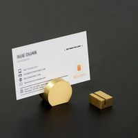 BECORA moderne Simple laiton rond carte présentoirs lieu de mariage et numéro de Table support support décoratif