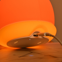 Lampu Tidur Silikon Bentuk Siput Kawaii, Cahaya Putih Hangat, Sensor Sentuh, Timer Otomatis, USB Rechargeable, Pelindung Mata, Lampu Meja Samping Tempat Tidur