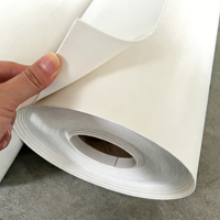 Membrane imperméable TPO écologique de 1,2 mm, 1,5 mm, 1,8 mm pour bâtiments commerciaux, sous-sols, résistante à l'eau, haute résistance
