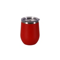 LUCKCHEN vin Sublimation gobelet avec couvercle isolé en acier inoxydable Double paroi Sport Logo imprimé 8oz/12oz/16oz tasses de voyage