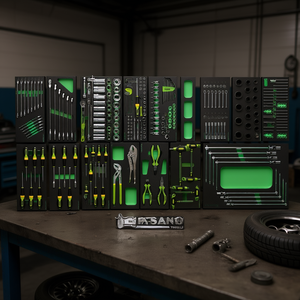 Juego de Herramientas de Reparación de Automóviles FASANO, Kit de Mecánico Profesional de 100 Piezas para Mantenimiento y Reparación de Automóviles - Product Image 2