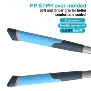 Meilleure vente, cisailles à haies en acier inoxydable, lame en acier inoxydable, poignée souple antidérapante, pour la taille des pelouses et des clôtures, la coupe des branches - Product Image 3