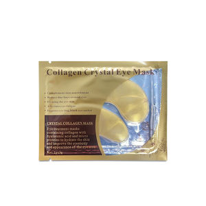 Patchs de gel bio pour le contour des yeux à marque privée, masque anti-rides au collagène et or 24 carats pour peaux sèches - Product Image 1