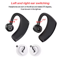 Écouteurs sans fil DODOUP V9 Business V5.0, écouteurs sans fil stéréo HD avec microphone pour iPhone, PC, ordinateur portable
