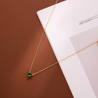 Collier Pendentif Cœur Vintage en Laiton Plaqué Or pour Mariage et Cérémonie, Chaîne de Clavicule pour Femme - Vente en Gros