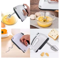 Batteur à œufs électrique portatif pour cuisine domestique, petit batteur à œufs électrique pour la préparation de gâteaux et aliments