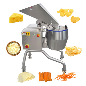 Công nghiệp sóng lớn đẻ cà rốt chip cắt nhỏ lát cà rốt Mozzarella khoai tây ly tâm cắt rau Shredder máy - Product Image 1