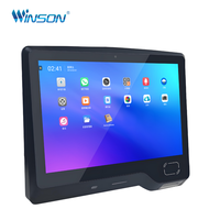 POS Machine prix d'usine 10.1 pouces écran tactile capacitif tout en un systèmes de point de vente caisse enregistreuse avec imprimante pour magasin