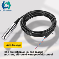 Sonde de niveau de liquide 0.25% FS de haute précision 24V DC pour piézomètre de systèmes de gestion de l'eau intelligents