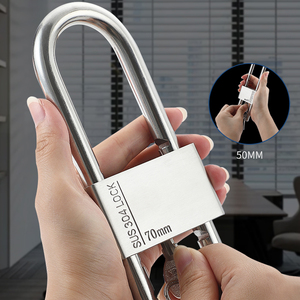 Xách Tay 304 Thép Không Gỉ Hình Chữ U Khóa Key Chống Thấm Nước Chống Trộm Cho Khách Sạn Hội Thảo Nhập Glass Cửa Ra Vào Sân Cửa - Product Image 5