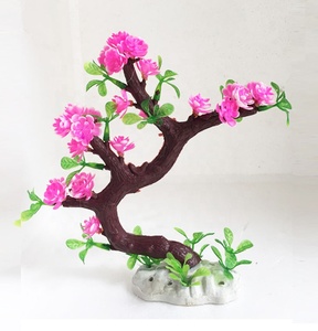 Plante aquatique en plastique, Simulation de l'herbe pour Aquarium, poissons décorative et accessoires - Product Image 5