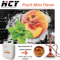 HCY Iced Peach Mint smaak voor shisha tabak vloeistof aromatische versterker voedingsmiddelenkwaliteit concentraat