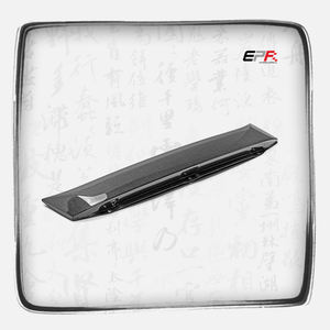 Panel de Eliminación de Tercera Luz de Freno de Fibra de Carbono 3K Twill para Porsche 911 997 05-12, Ajuste Perfecto - Product Image 1