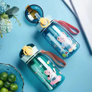 Nuovo 400ml <span class=keywords><strong>acqua</strong></span> per bambini Sippy tazza a tenuta di <span class=keywords><strong>acqua</strong></span> bottiglie di <span class=keywords><strong>acqua</strong></span> a prova di perdite all'aperto portatile bottiglia di bevanda per bambini bella tazza con paglia cartone animato - Product Image 6