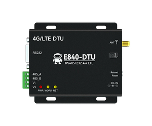E840-DTU(4G-02)E Industrial Grade โมเด็มไร้สาย Modbus RS485 GPRS 3G 4G LTE โมเด็มสำหรับ M2M - Product Image 1