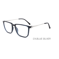 Lunettes de lecture pour ordinateur en métal TR90 avec logo personnalisé, verres anti-lumière bleue pour les utilisateurs d'ordinateurs portables