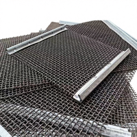 Maille filtrante vibrante en acier au manganèse résistant à l'usure 65Mn pour l'usine de concassage de sable, de gravier et de pierre