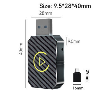 Caja de Infoentretenimiento USB CarPlay y Android Auto - Adaptador Portátil Dos en Uno con 1 Año de Garantía - Product Image 3