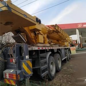 رافعة شاحنة QY75K مستعملة في الصين بقدرة رفع 75 طن وساعات تشغيل قليلة، رافعة شاحنة ذات ذراع متحرك، معدات بناء مستعملة - Product Image 5