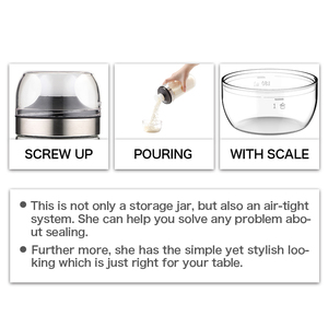 Best Storage Jar Borosilicate Glass Storage Jar EasyLife Best Selling EasyLife Borosilicate Glass Food Storage Jar With Airtight Lid 1100ml Glass Jar