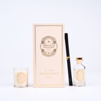 Ensemble cadeau de bougies parfumées en cire de soja de haute qualité et diffuseur à bâtonnets – Coffret cadeau de luxe parfumé