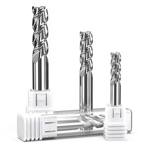 Fresa per Sgrossatura in Carburo Solido HUHAO per Alluminio, Fresa ad Alta Velocità, Dimensioni H023110101 - Product Image 2