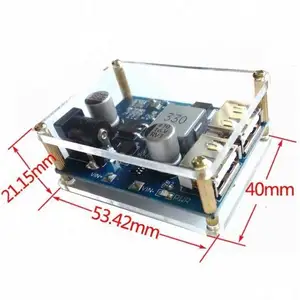 2V 24V 36V To 5V 6A 30W Quick fast Charger module Step Down Converter Power Supply Module dual USB