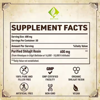 OEM Shilajit Crème Pâte Supplément Plusieurs Minéraux Acide Fulvique Shilajit Résine Pure Himalayan Hilazi