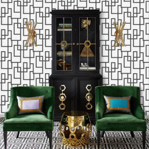 Nuovo prodotto di stile Cinese della decorazione della carta da parati rilievo camera carta da parati della decorazione della casa della carta di parete per soggiorno - Product Image 2